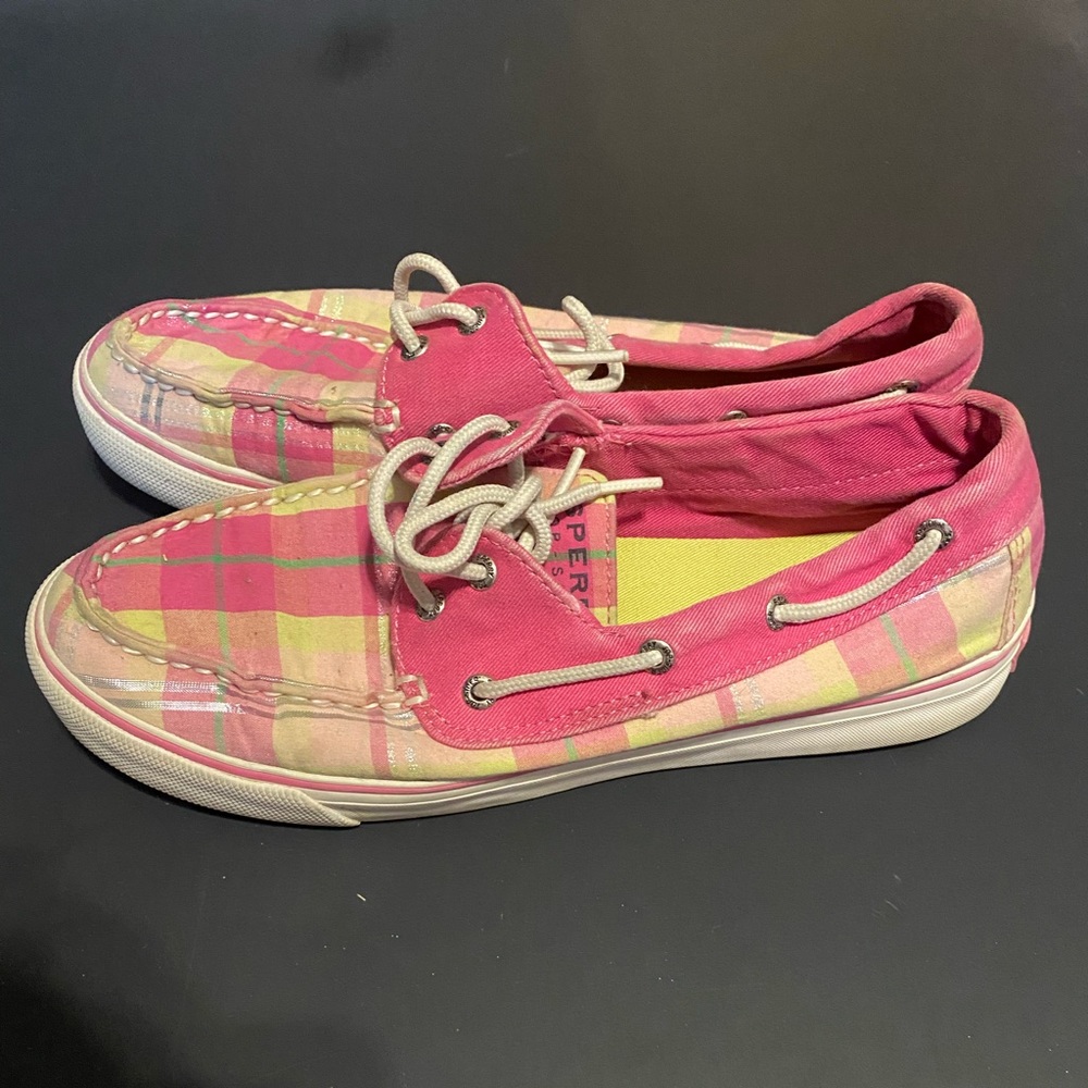 Sperry Plaid Summer Boat Shoes